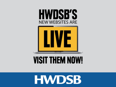 New websites are live graphic 